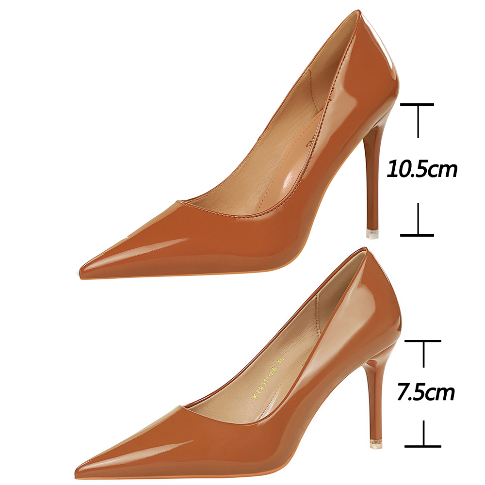 빅트리 슈즈 에나멜 가죽 여성 펌프스 하이힐 스틸레토  - Patent Leather Pump 리뷰 및 가격