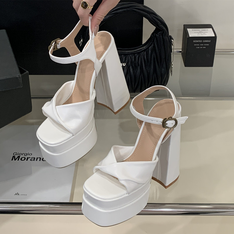 스타 스타일 패션 더블 플랫폼 웨지 여성 검투사 샌들  - Platform Sneakers Chunky 리뷰 및 가격