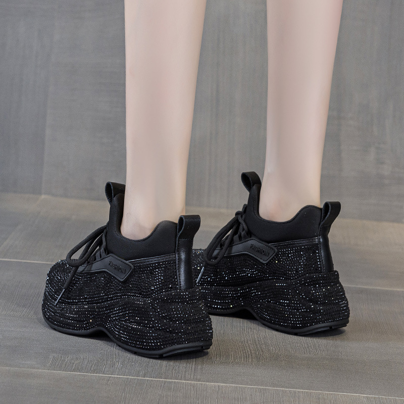 고품질 스니커즈 여성 스케이트 신발 레오파드 라인스톤  - Women'S Shoes Paris 리뷰 및 가격