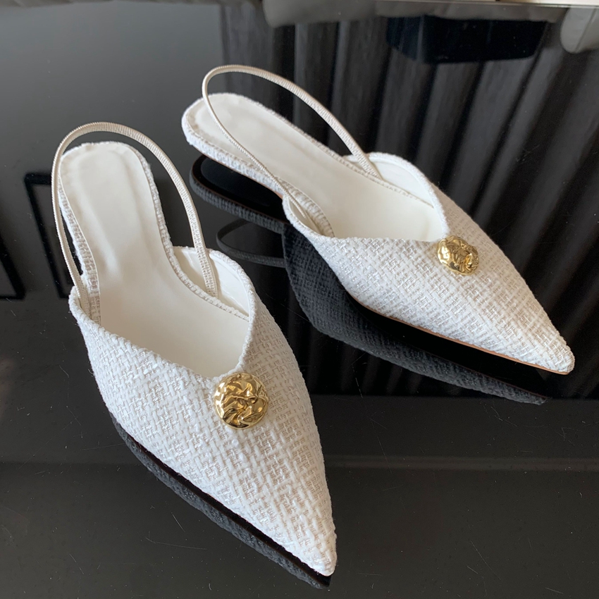 2025 신상 여성 샌들 패션 포인티드 토 얕은 슬립온 - Women Shoes Brands 리뷰 및 가격