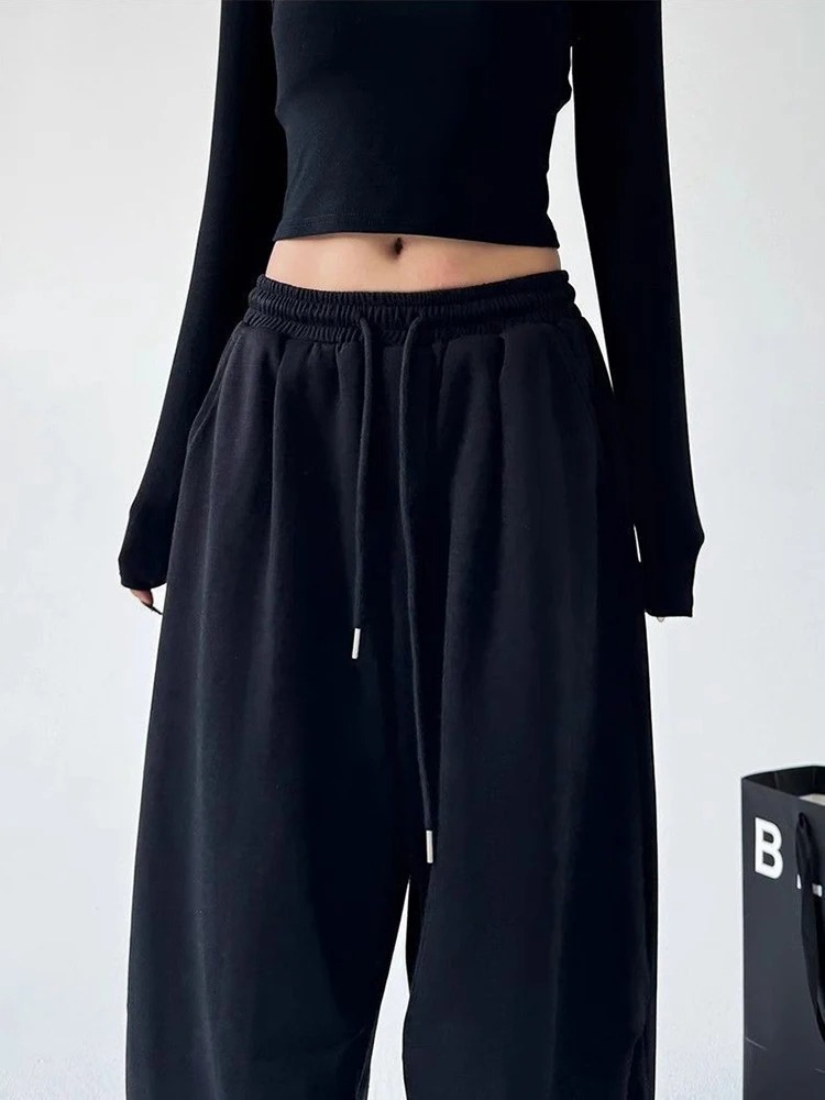 Y2K 하라주쿠 와이드 레그 스웨트팬츠 여성 스트리트웨 - Women Shoes Joggers 리뷰 및 가격