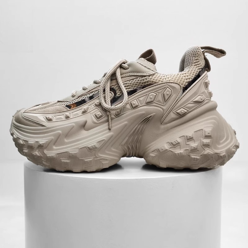화이트 베이지 아빠 신발 운동화 파리 거리 패션 신발  - Women'S Shoes Paris 리뷰 및 가격