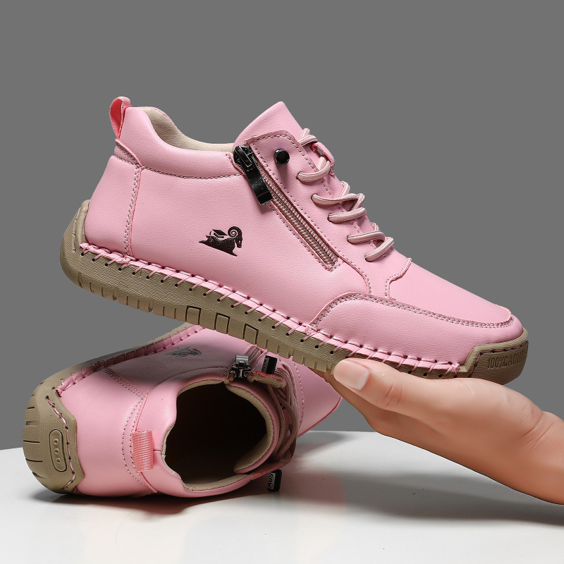 여성 운동화 수제 가죽 캐주얼 신발 남성용 야외 소프트 - Women Shoes Store 리뷰 및 가격